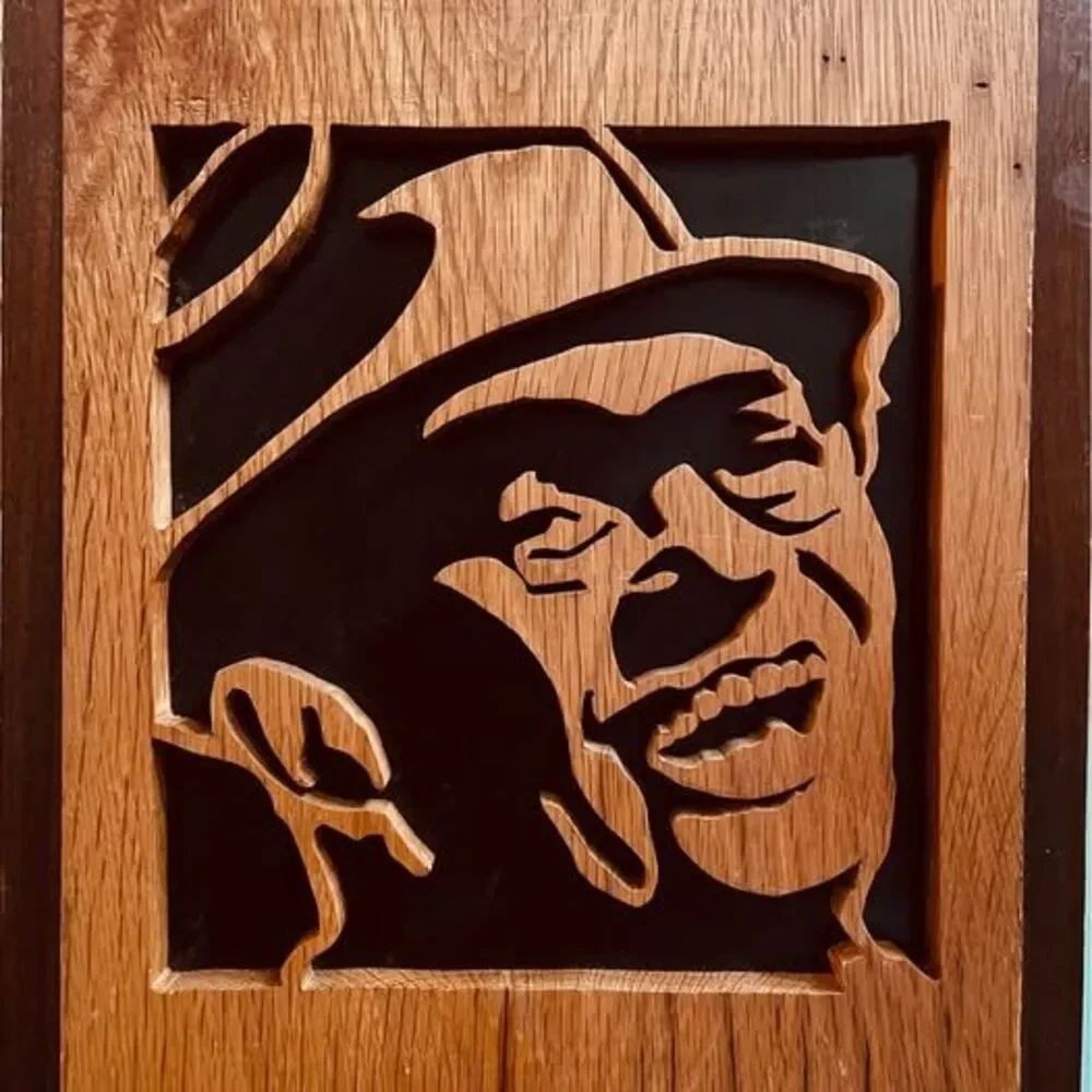 Vince Lombardi Handcrafted Wooden Scroll Saw Art - Packers Decor 10